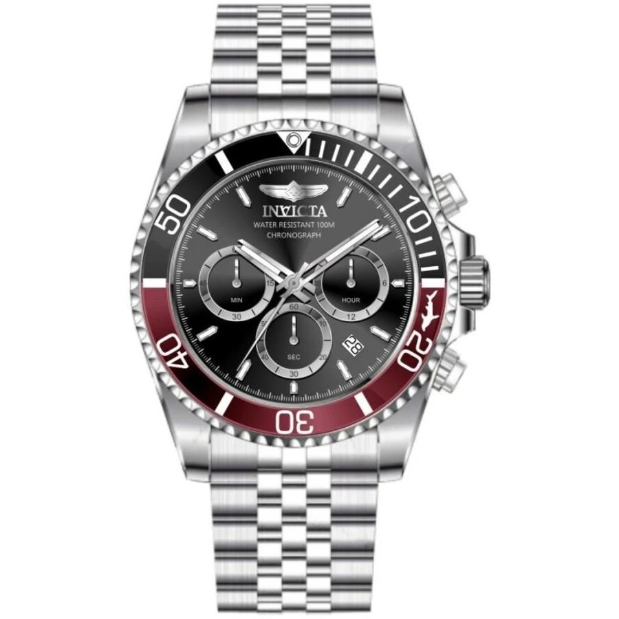 Invicta Invicta Pro Diver Chronograph GMT Quartz Black Dial Coke Bezel Men's Watch 49838