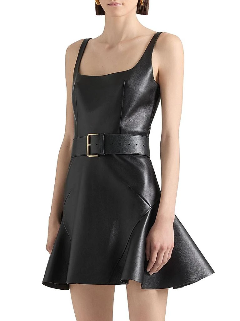 Givenchy Mini Straps Dress in Leather 4