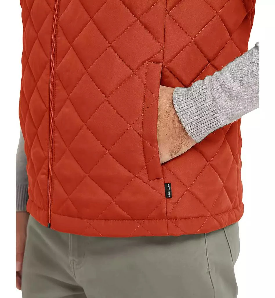HAWKE & CO Men's Diamond Quilted Heritage Vest, Created for Macy's 3