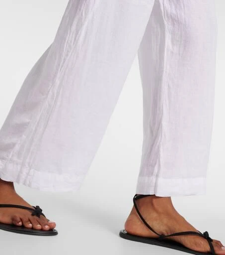 Velvet Lola linen wide-leg pants 5