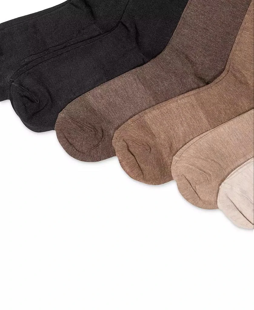 Ralph Lauren Women's 6 Pack Roll-Top Trouser Socks 6