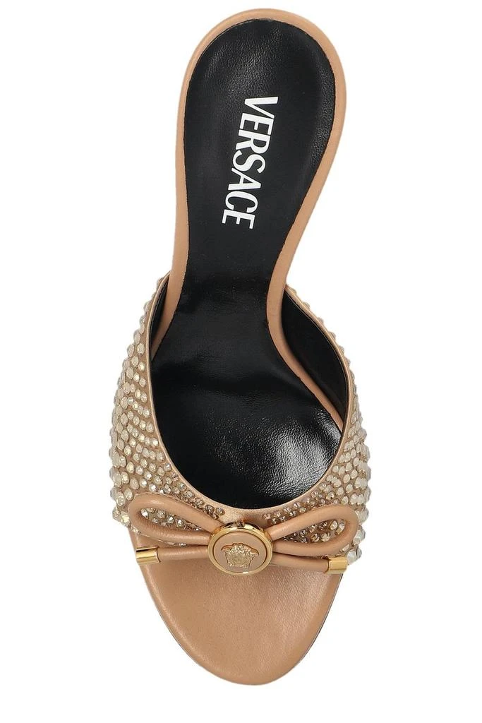 Versace Versace Embellished Open-Toe Heeled Mules 4