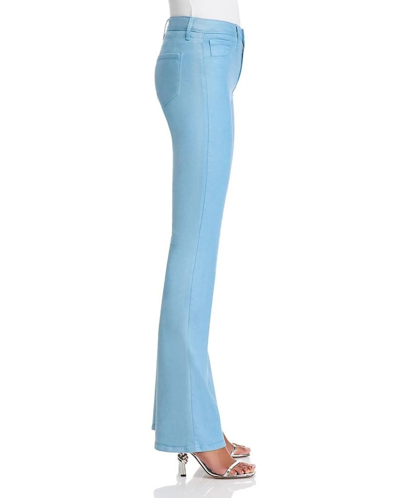 L'Agence Selma High Rise Sleek Baby Bootcut Jeans in Blue Mist 4