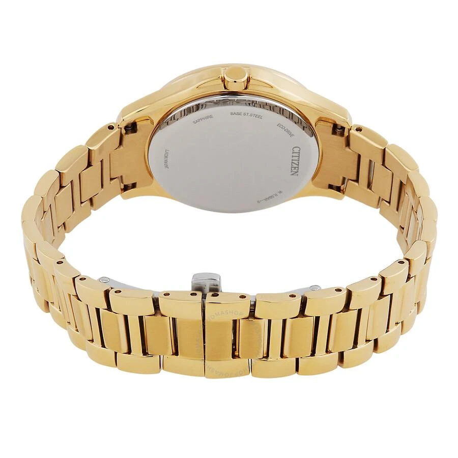 Citizen Eco-Drive Crystal Mother of Pearl Dial Ladies Watch EW2642-59D 3