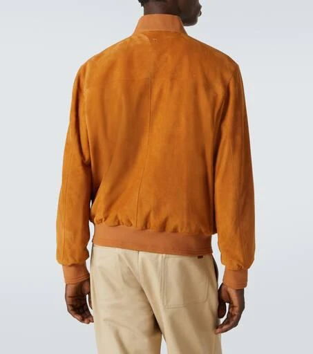 Tod's Pashmy suede bomber jacket 4