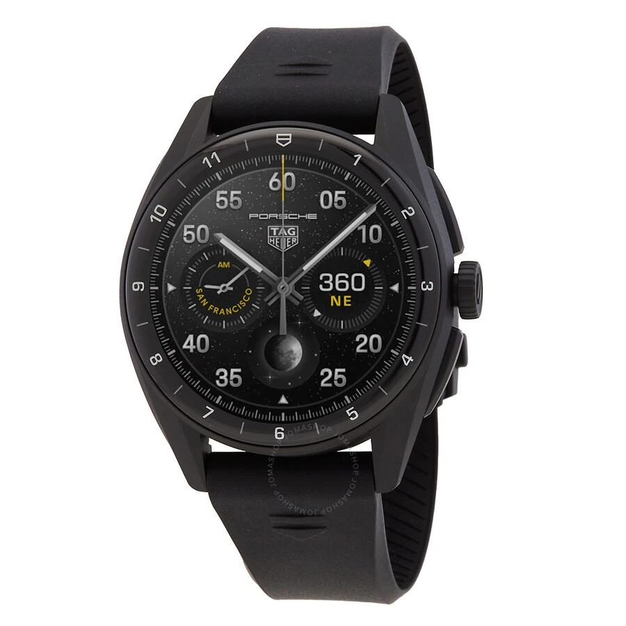 Tag Heuer Connected Calibre E4 Quartz Analog-Digital Black Dial Men's Smart Watch SBR8081.BT6299 1