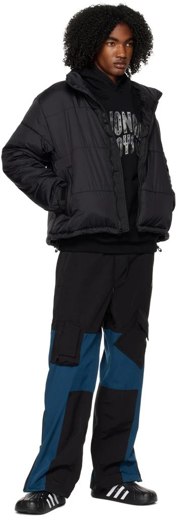 Billionaire Boys Club Black Paneled Shell Cargo Pants 4