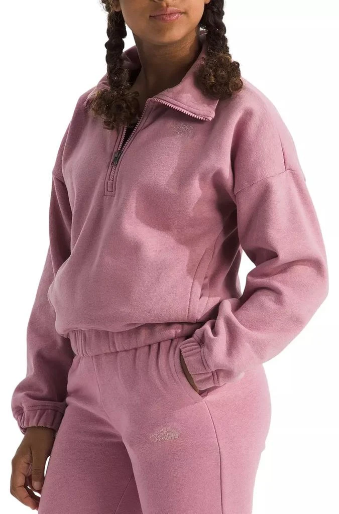 The North Face The North Face Girls' Camp Fleece 1/4-Zip Pullover 4