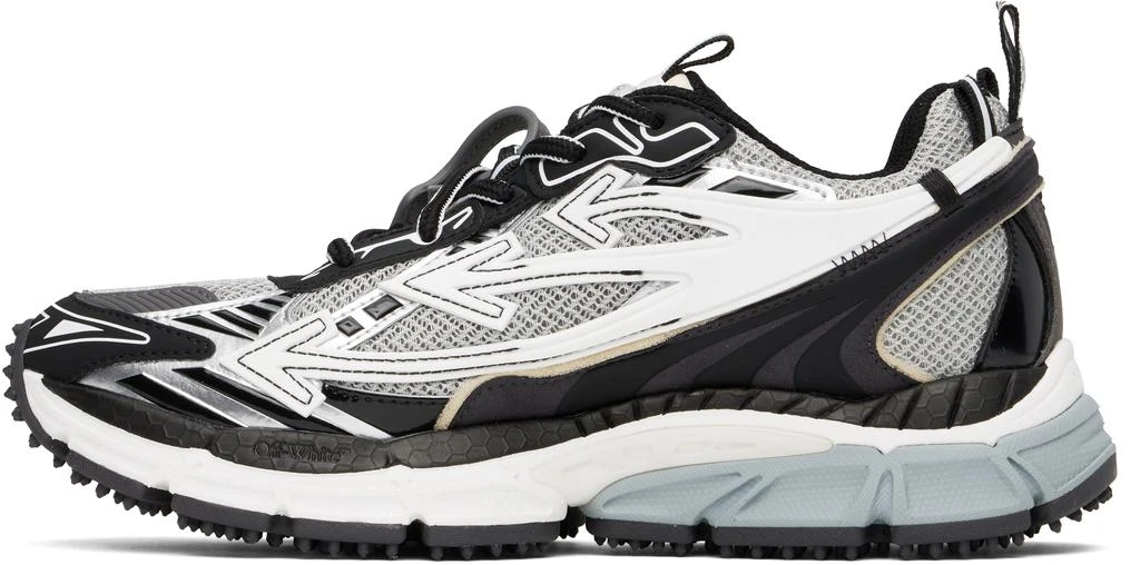 Off-White Gray & Black Be Right Back Sneakers 3