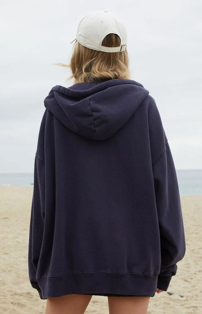 John Galt Navy Christy Full Zip Hoodie 3