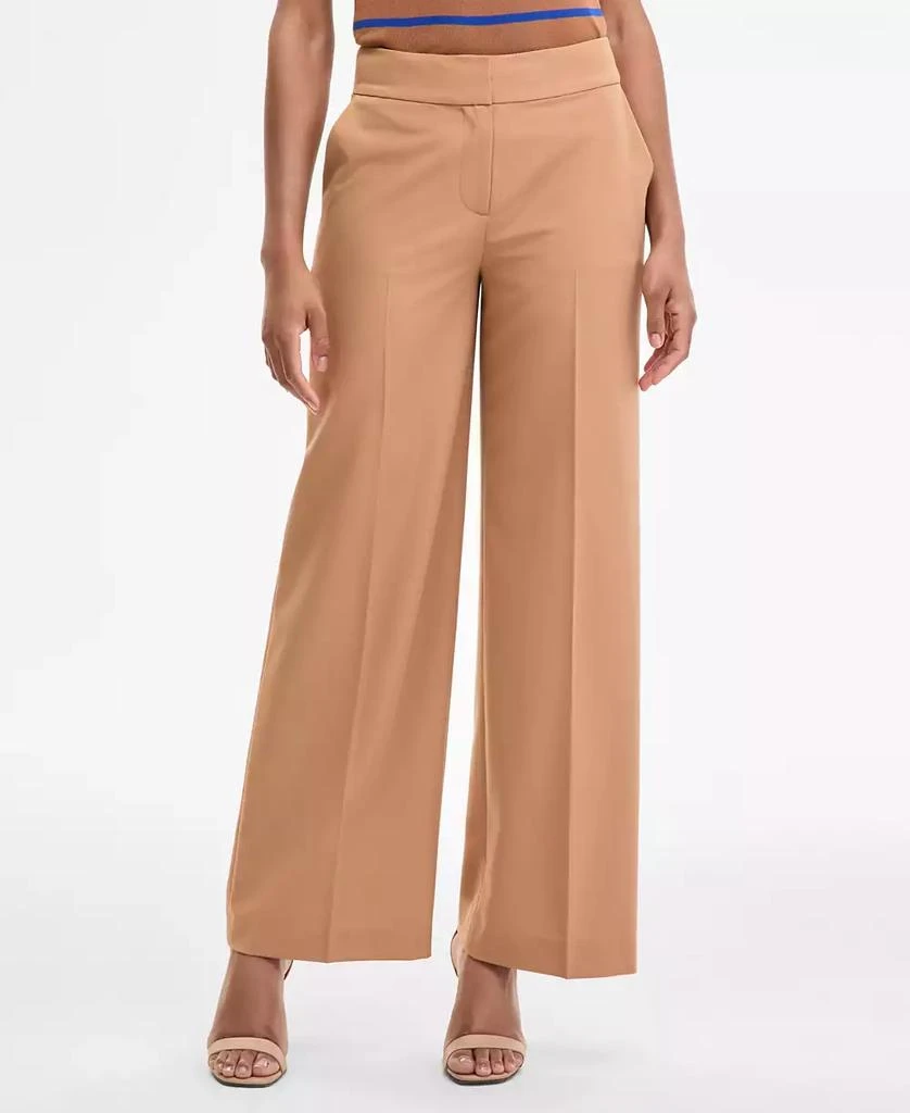 Tahari Women's Mid-Rise Wide-Leg Pants 3