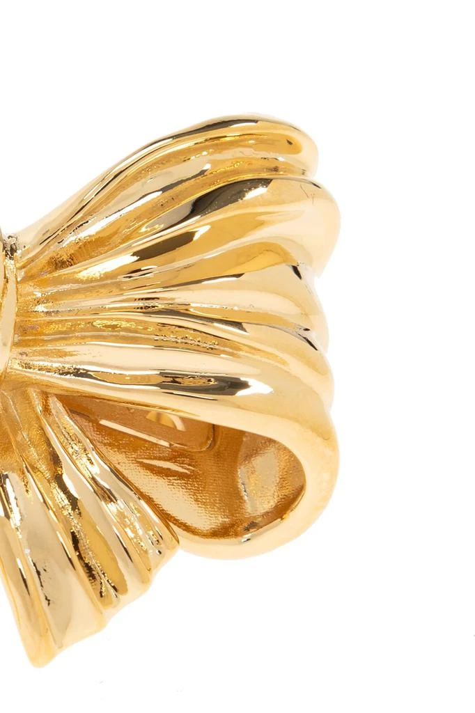 Dolce & Gabbana Dolce & Gabbana Bow-Detailed Two Finger Ring 3