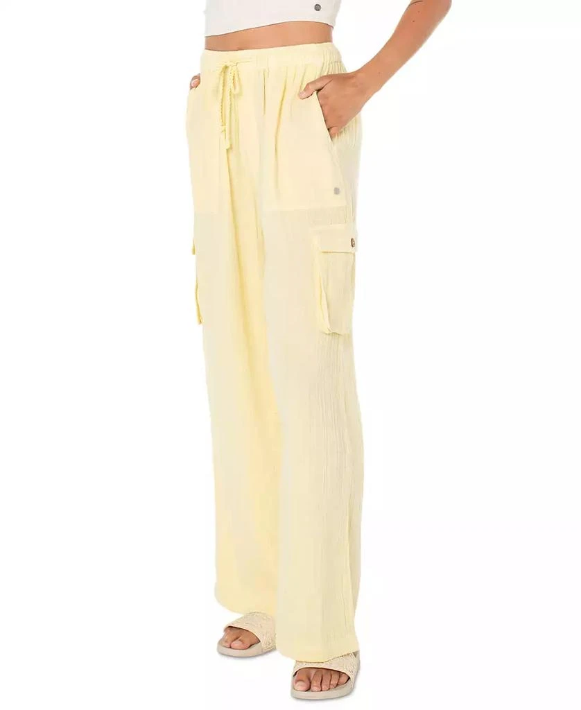 Roxy Juniors' Cotton Precious Cargo Beach Pants 4