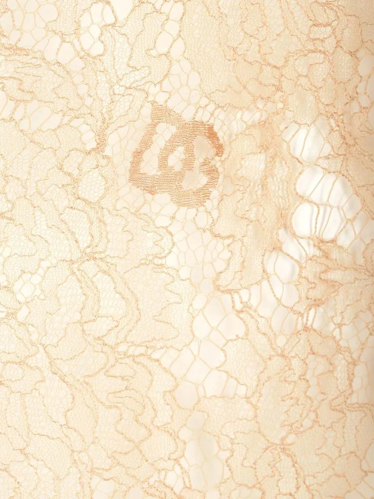 Dolce & Gabbana Dolce & Gabbana Sheer Lace Straight Hem Blouse 4