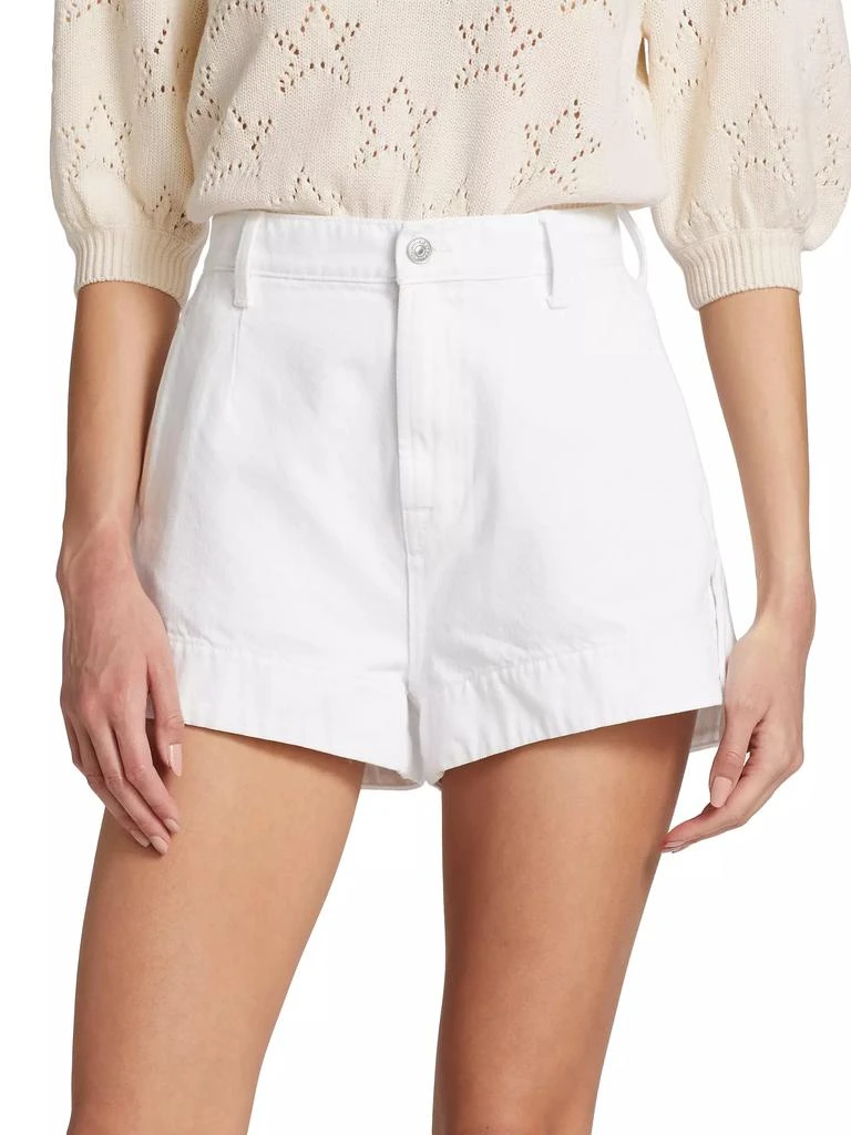 7 For All Mankind Tailored Slouch Denim Shorts 3