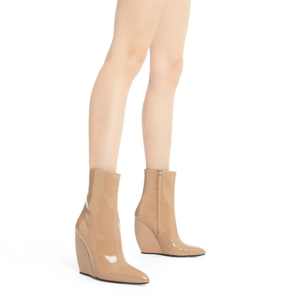 Giuseppe Zanotti Giuseppe Zanotti Tylde Patent Wedge Ankle Boots 4