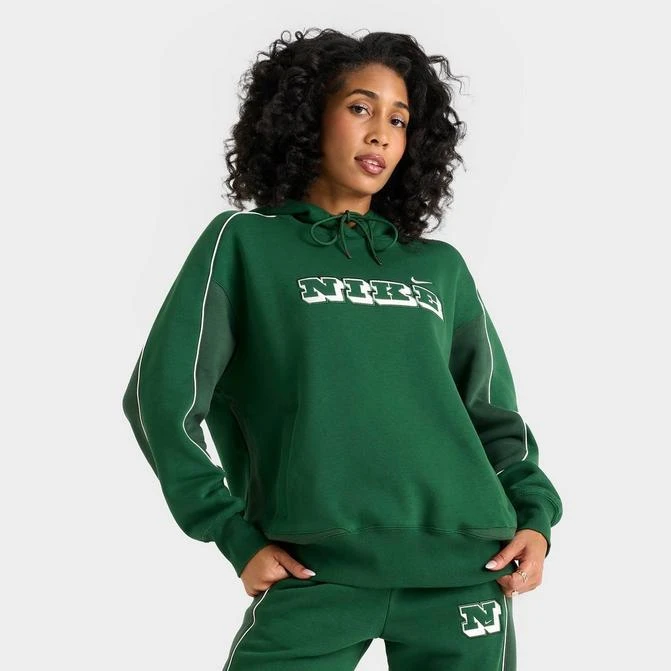 NIKE Women's Nike Sportswear Heritage Oversized Fleece Hoodie 1