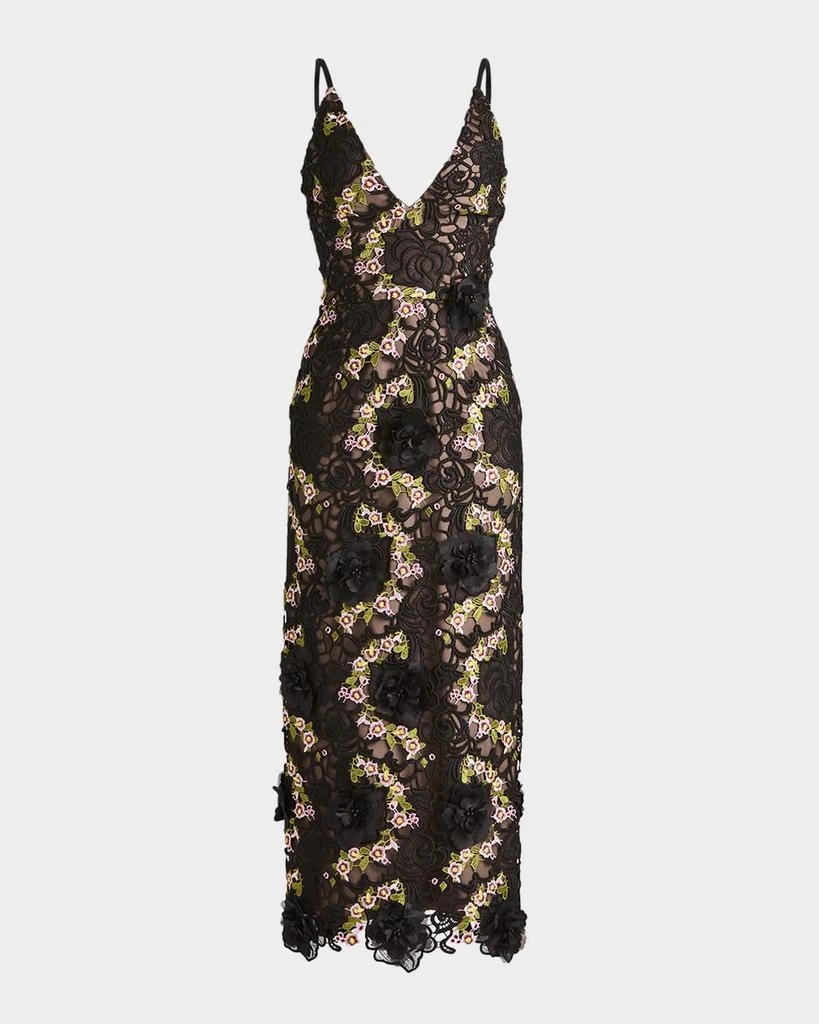 HELSI Norah Floral Lace Column Midi Dress 1