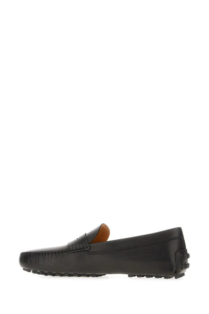 Tod's Black Leather Loafers 3