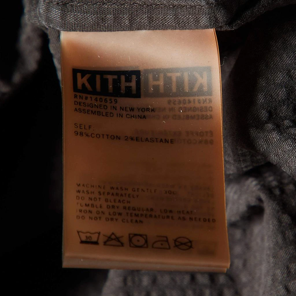 Kith Kith Brown Cotton Seersucker Ora Button Down Shirt XS 5