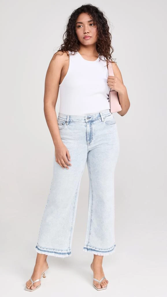 Alice + Olivia Lorrine Kick Flare Ankle Jeans 7