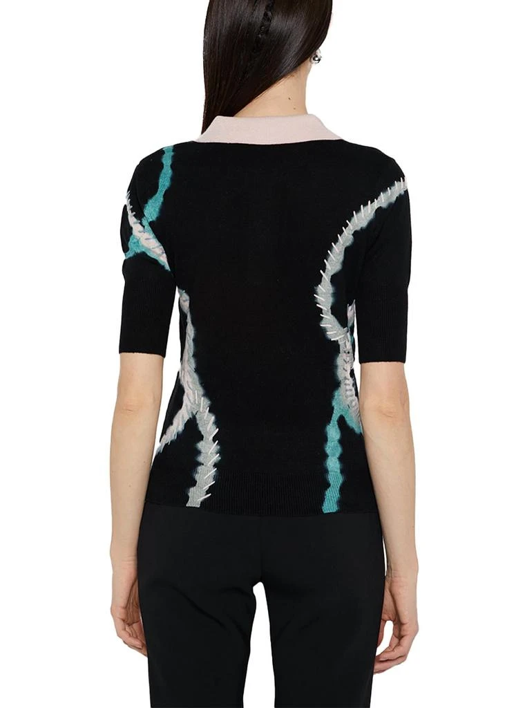 PRABAL GURUNG Prabal Gurung - Tie Dye Thread Embroidered Polo 2