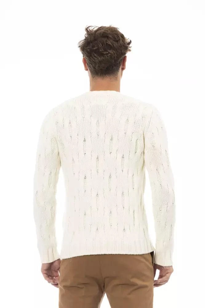 ALPHA STUDIO Alpha studio Beige Wool Sweater 3