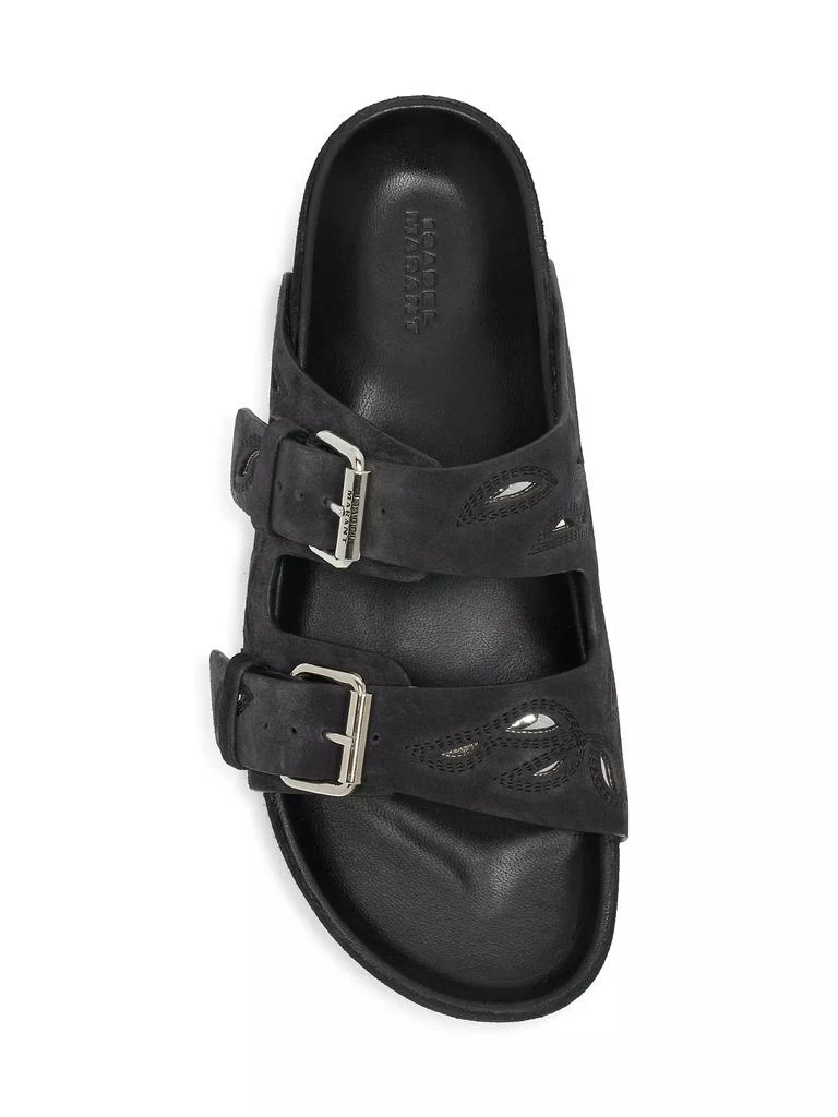 Isabel Marant Lennyo Suede Sandals 5