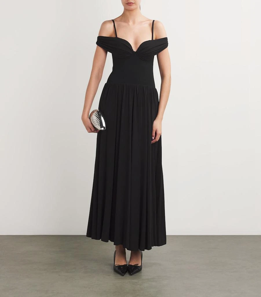 SIMKHAI Off-The-Shoulder Amarantha Maxi Dress 2