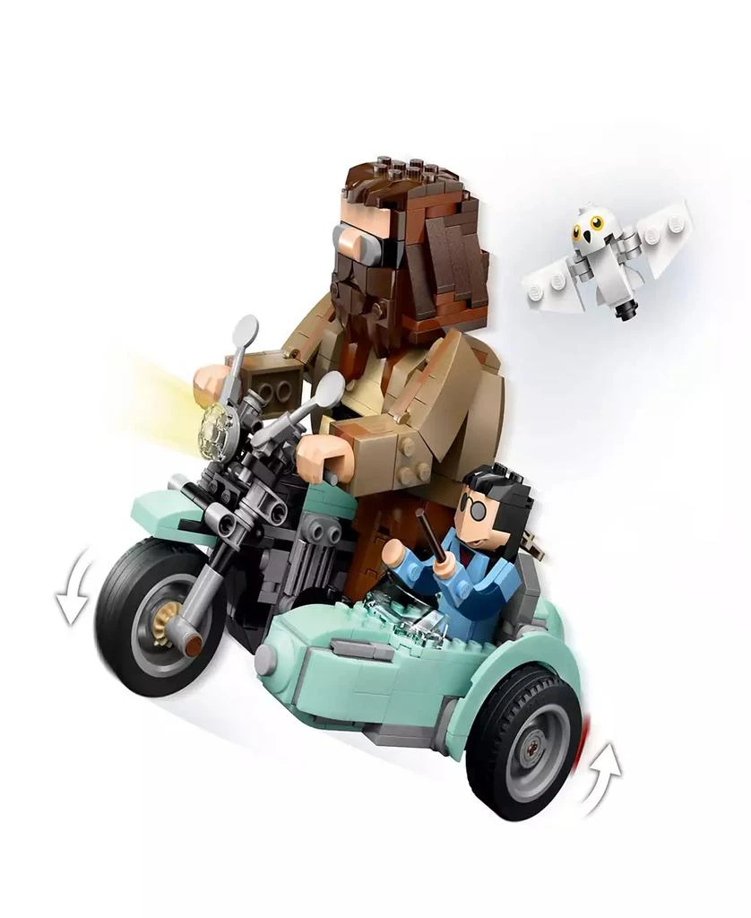 LEGO Harry Potter Hagrid and Harry's Motorcycle Ride Building Toy 76443, 617 Pieces 4