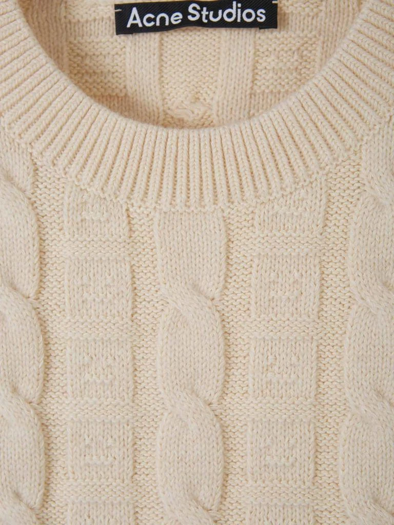 Acne Studios Acne Studios Crewneck Cable Knit Vest 3