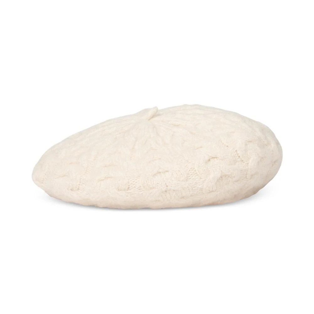 Ralph Lauren Women's Fluffy Cable-Knit Beret 3