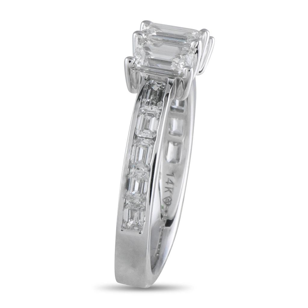 LB Exclusive 14K White Gold 2.0ct Lab-Grown Diamond Ring MF08-052925
