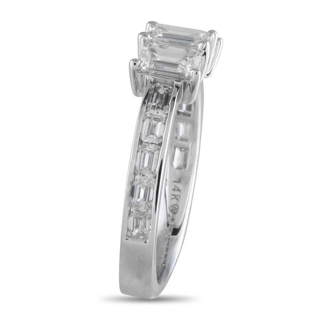 LB Exclusive 14K White Gold 2.0ct Lab-Grown Diamond Ring MF08-052925 2