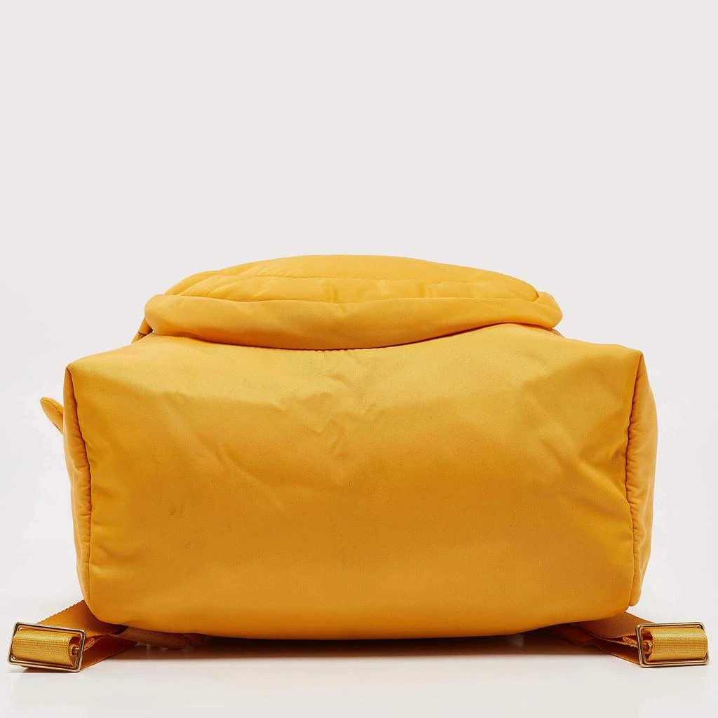 Anya Hindmarch Anya Hindmarch Mustard Nylon Smiley Backpack 7