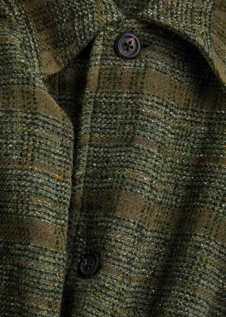 Our Legacy Haven checked knitted overshirt 5