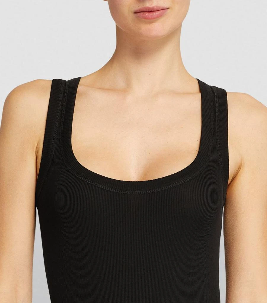 Jacquemus Cotton Rib-Knit Bodysuit 6