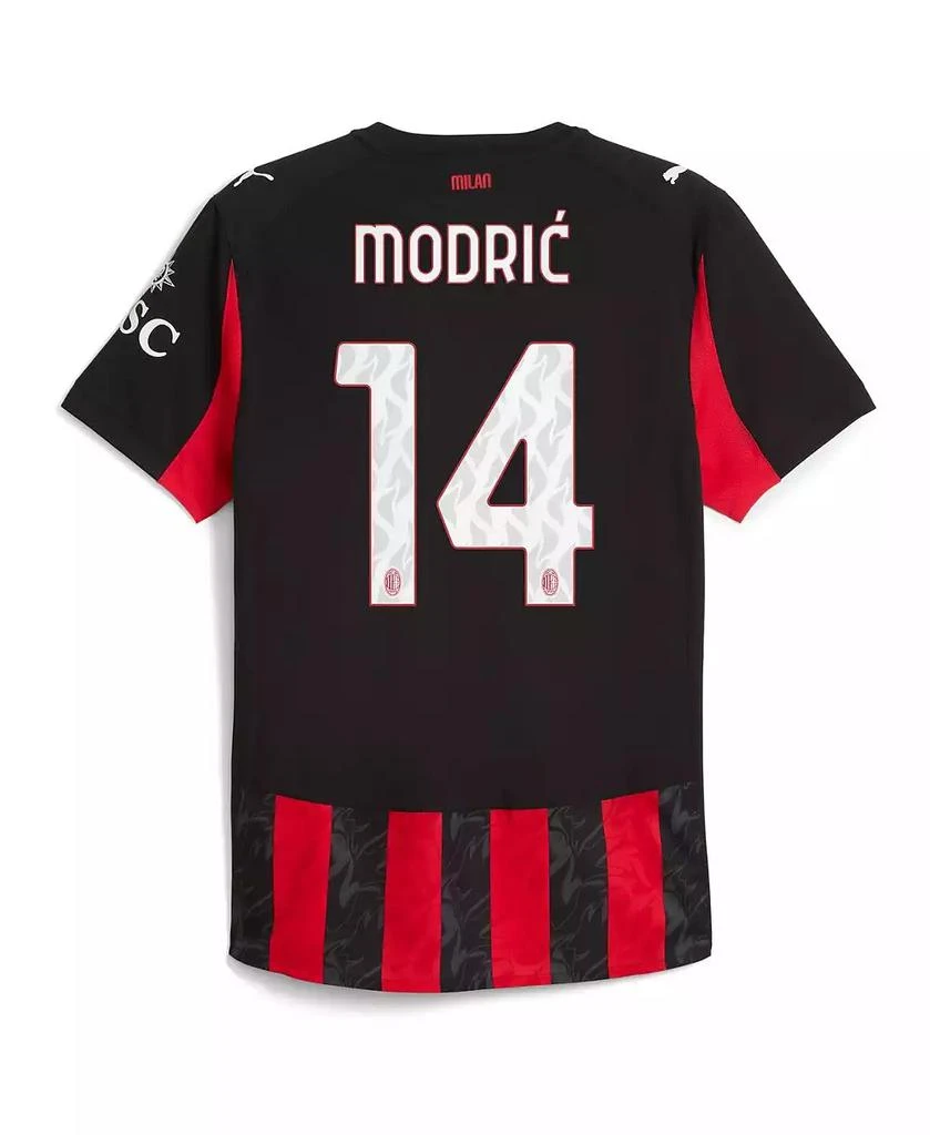 Puma Men's Luka Modric Red AC Milan 2025/26 Home Authentic Jersey 3