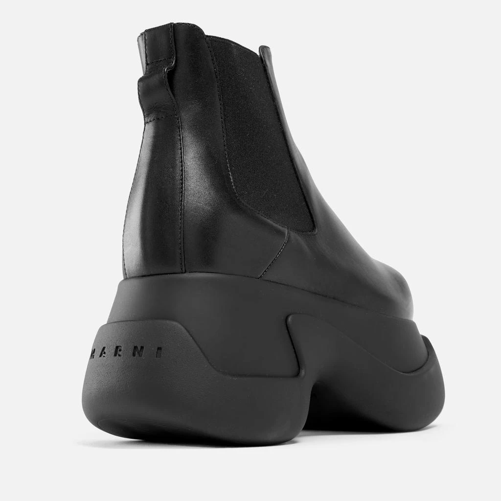 Marni Women's Chunky Leather Chelsea Boots 4