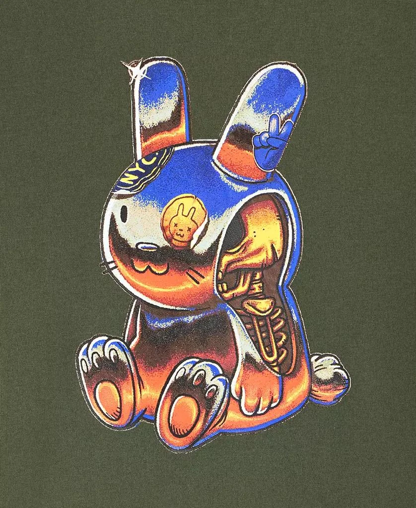 Mode of One Men's Bunny Relaxed-Fit Graphic T-Shirt, Exclusively at Macy's 4