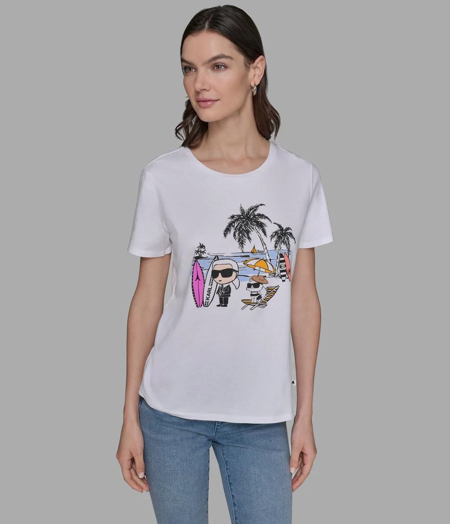 Karl Lagerfeld Paris SURFER KARL TEE 1