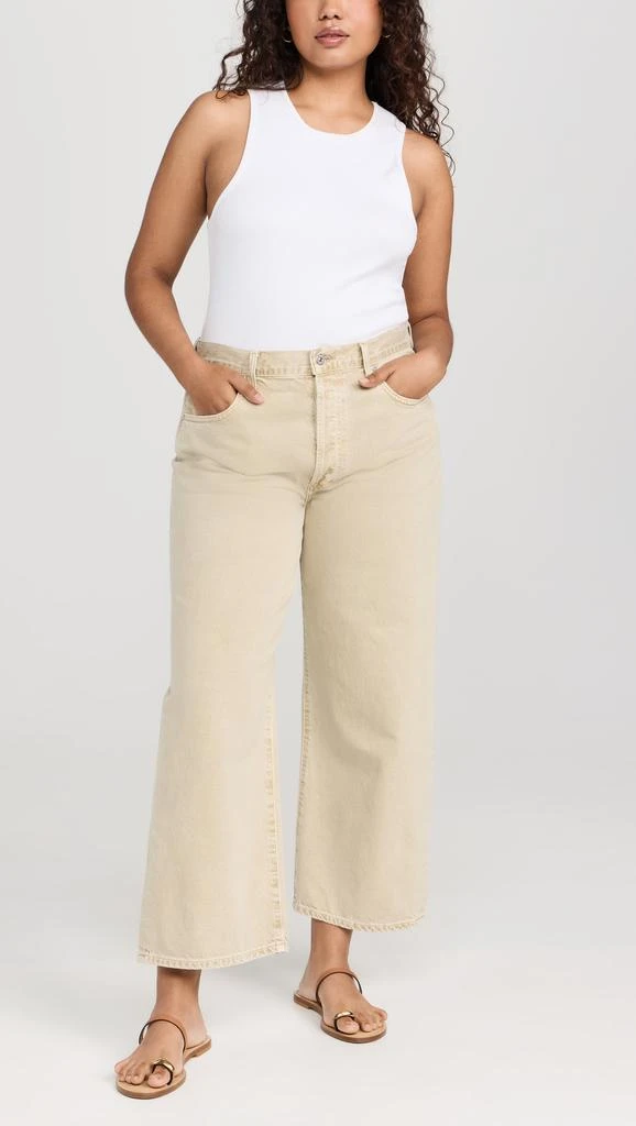 Citizens of Humanity Pina Low Rise Baggy Crop Jeans 7