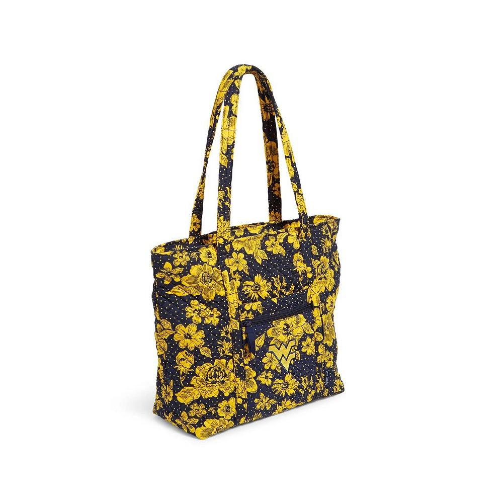 Vera Bradley Women's West Virginia Mountaineers Rain Garden Vera Tote Bag