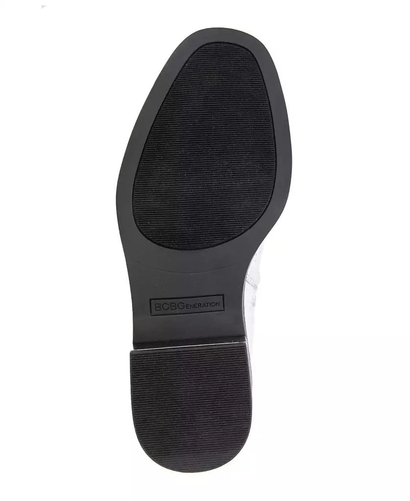 BCBG Women's Bovee Buckle Detail Booties 5