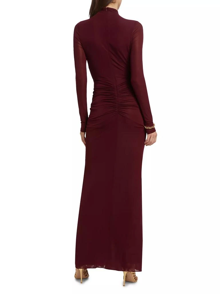 Ronny Kobo Scorpio Jersey Ruched Maxi Dress 5