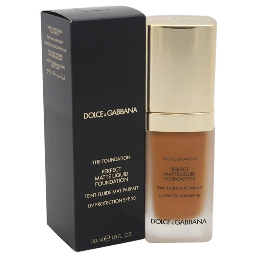 Dolce and Gabbana Perfect Matte Liquid Foundation SPF 20 - 160 Soft Tan by Dolce and Gabbana for Women - 1 oz Foundation 1