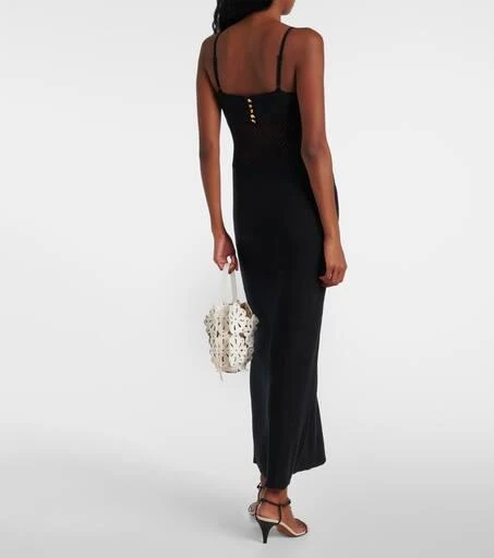 Staud Tara crochet-trimmed cotton maxi dress 3
