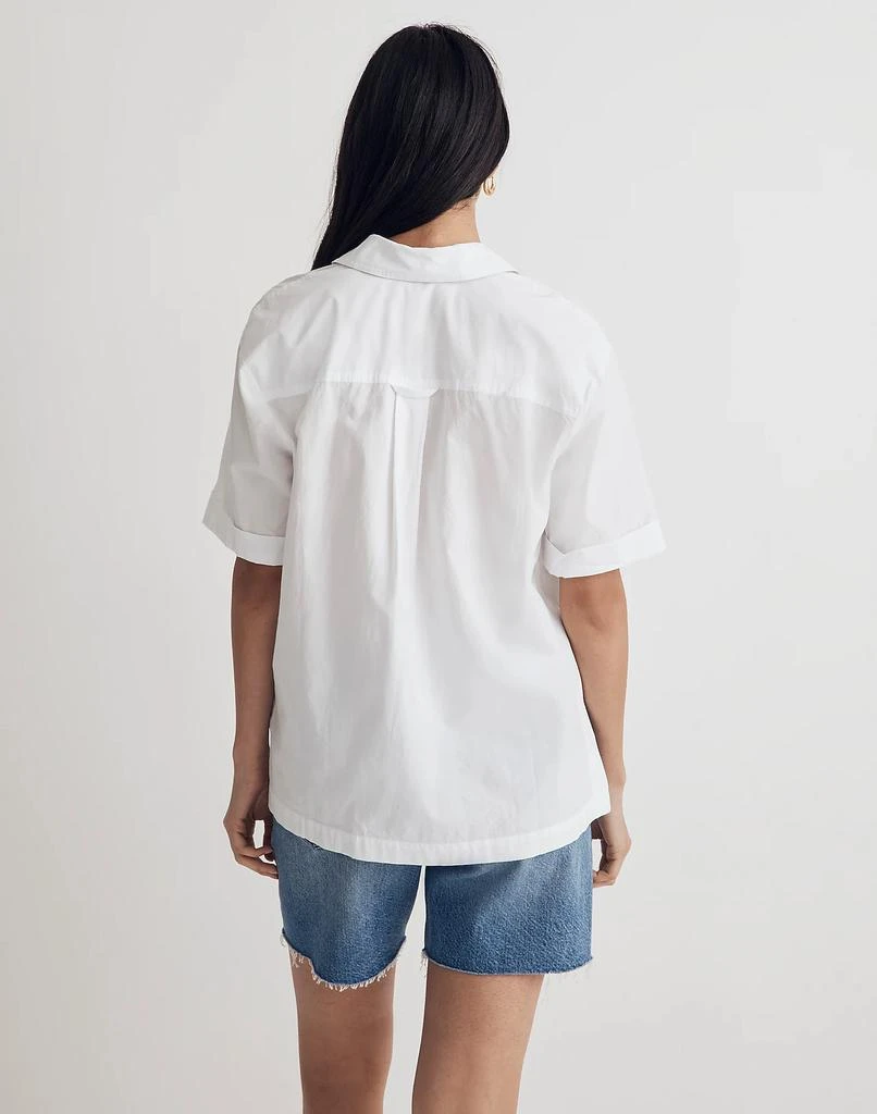 Madewell Signature Poplin Short-Sleeve Button-Down Shirt 3