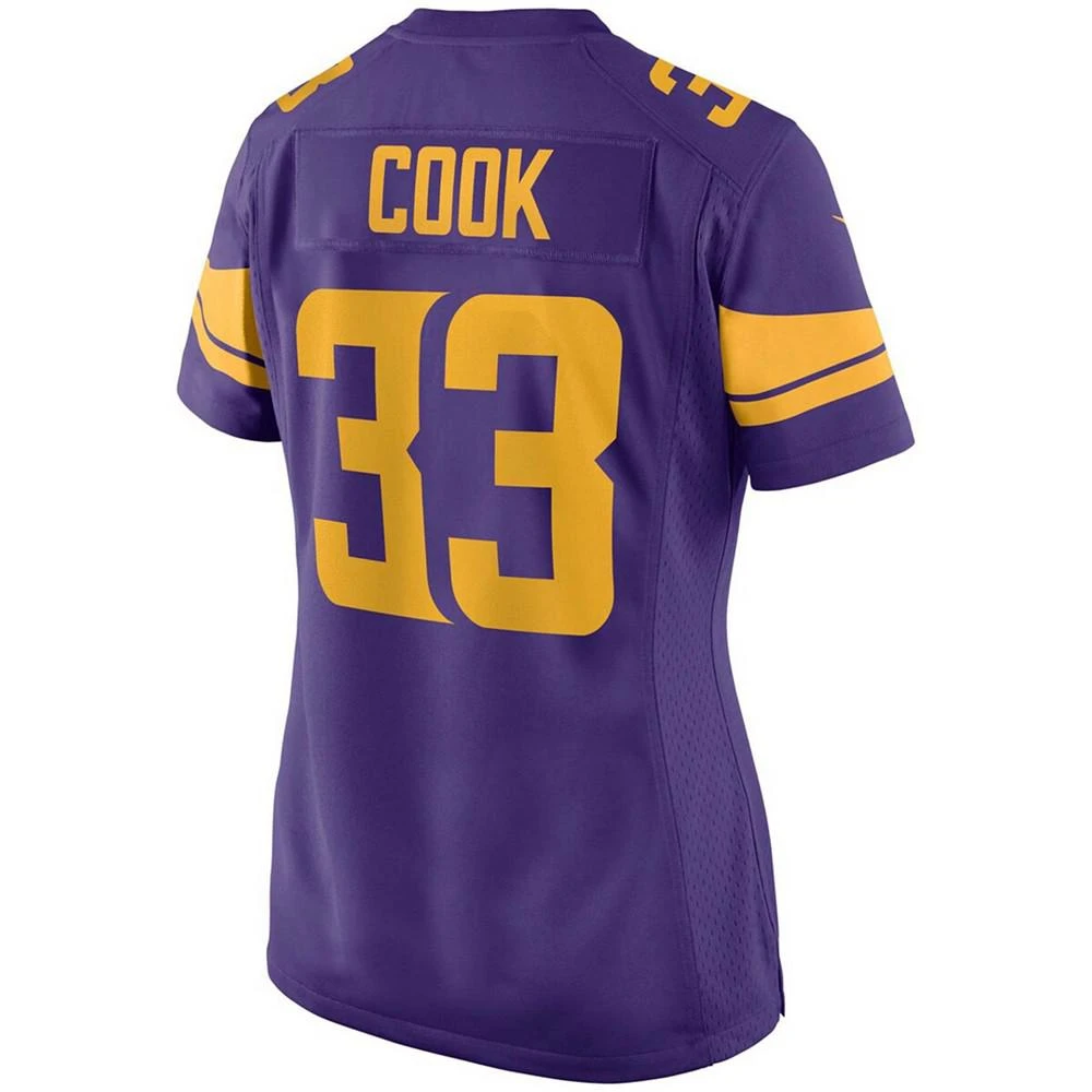 NIKE Women's Dalvin Cook Purple Minnesota Vikings Alternate Game Player Jersey 3