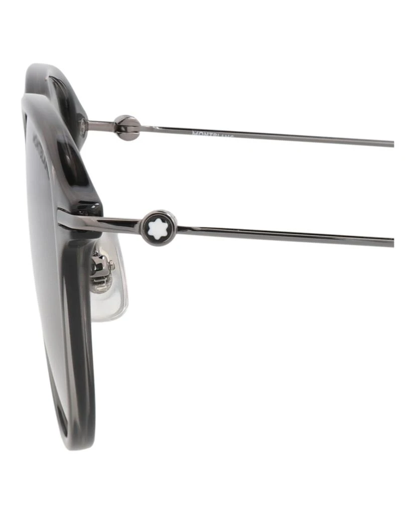 MontBlanc Round-Frame Injection Sunglasses 4